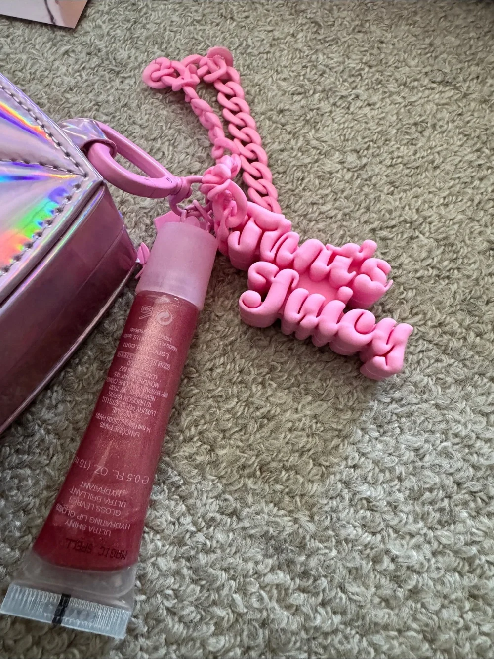 Lancôme Juicy Tubes 5 Lip Gloss Tube in Limited Edition Paris Hilton Lip Case 💋